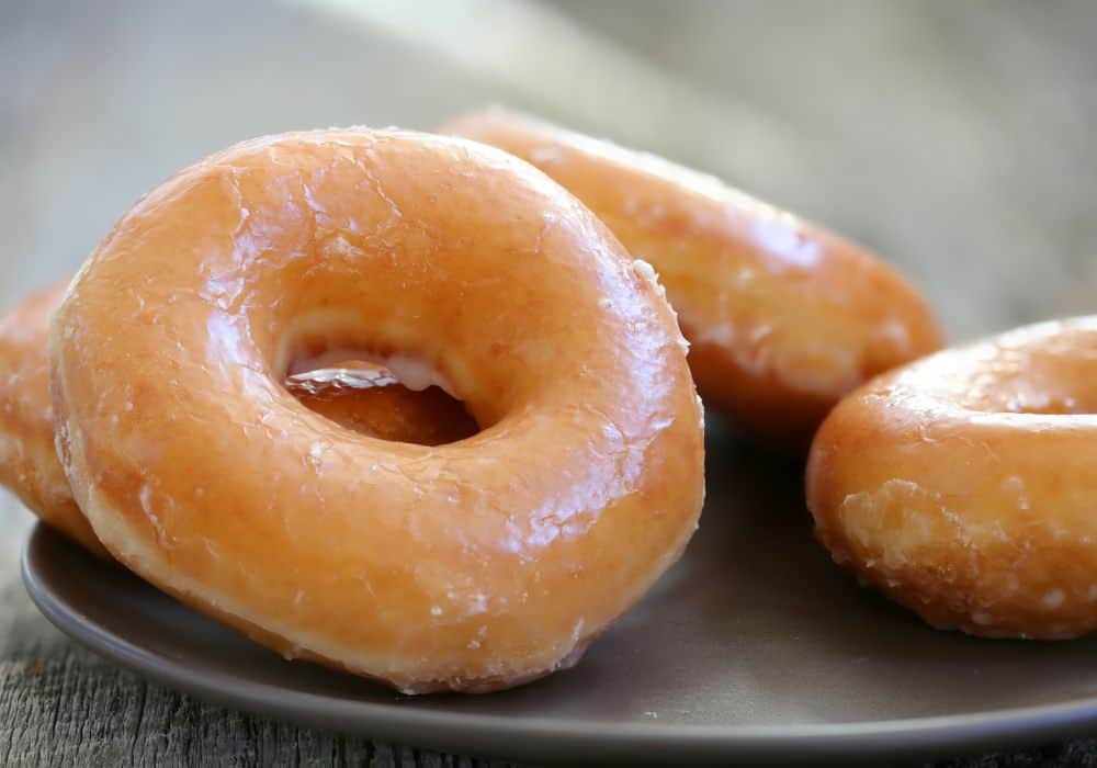 Glazed donuts - ingredients