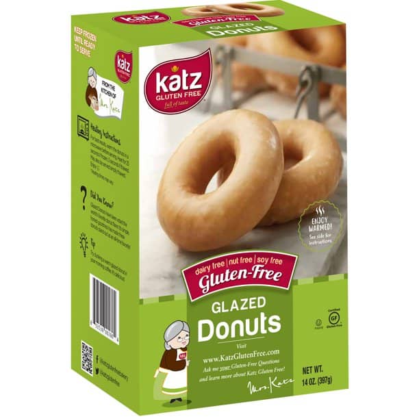 Gluten-Free Dairy-Free Nut-Free Soy-Free Kosher Glazed Donuts