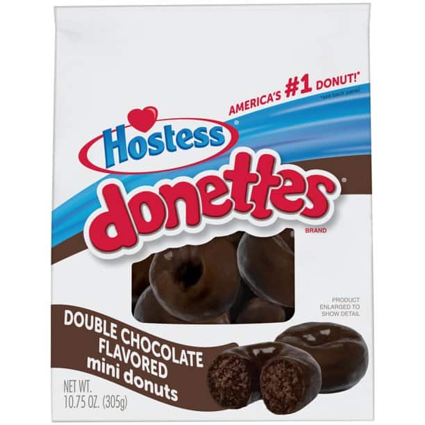 HOSTESS Double Chocolate Frosted DONETTES