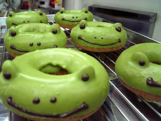Matcha Frog Donuts 1
