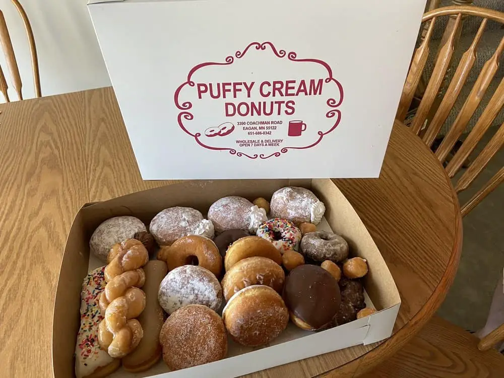 Puffy Cream Donuts Plus