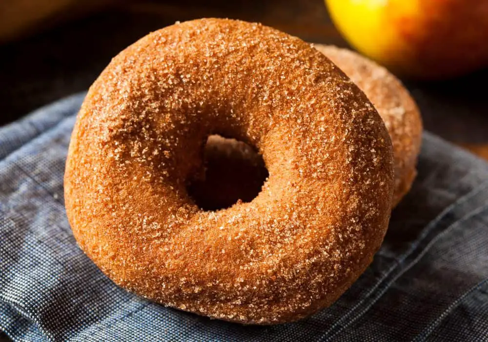 Ingredients needed for the gluten-free apple cider donuts